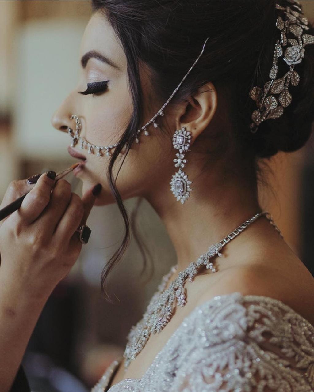 Fashion Designer Bride Wore An Embroidered Dress, Paired It With A ...