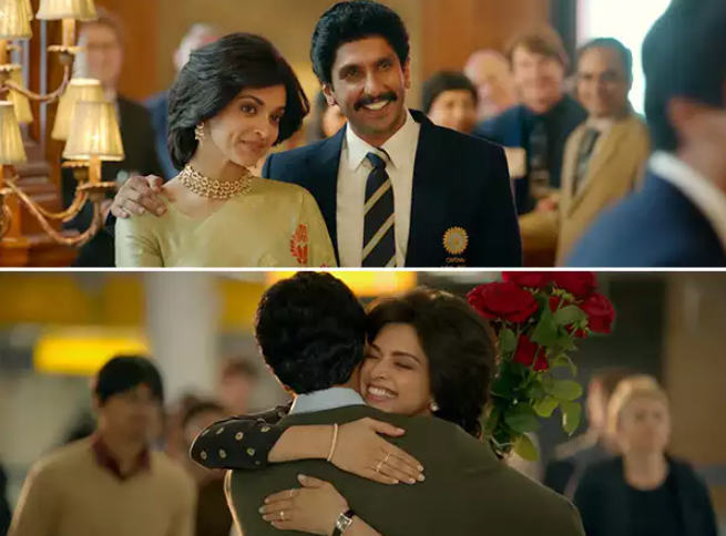 ranveer singh deepika padukone romi bhatia kapil dev 83