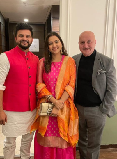 suresh raina priyanka vrinda kher nipun anupam kher