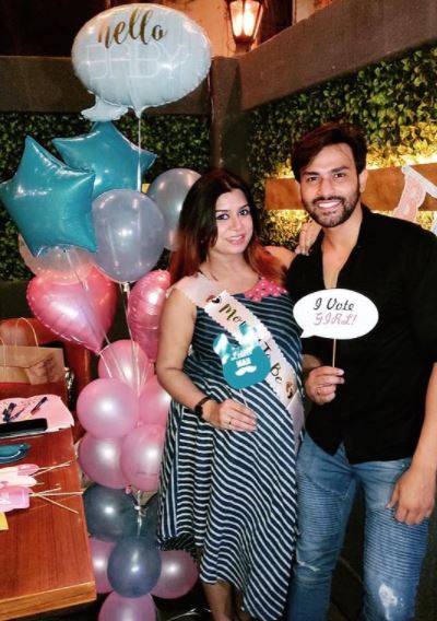 Naman Shaw Wife Pregnant Neha Mishra Shaw Baby Shower