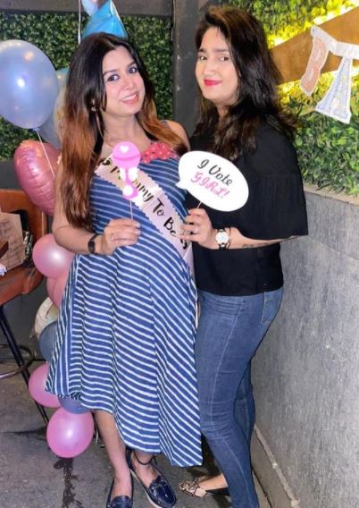 Naman Shaw Wife Pregnant Neha Mishra Shaw Baby Shower