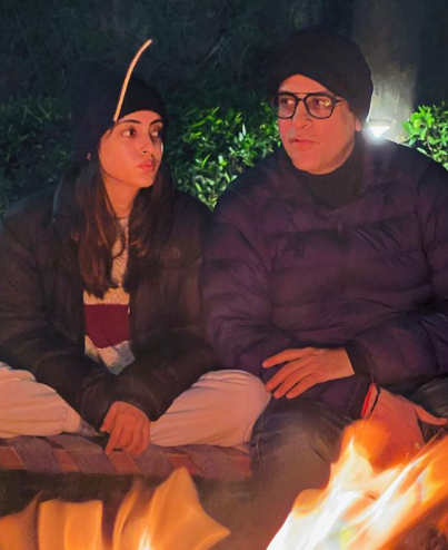 Navya Naveli Nanda chai charpai marshmallow pictures