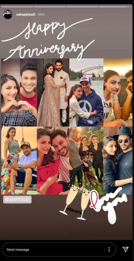 Soha Ali Khan and Kunal Kemmu