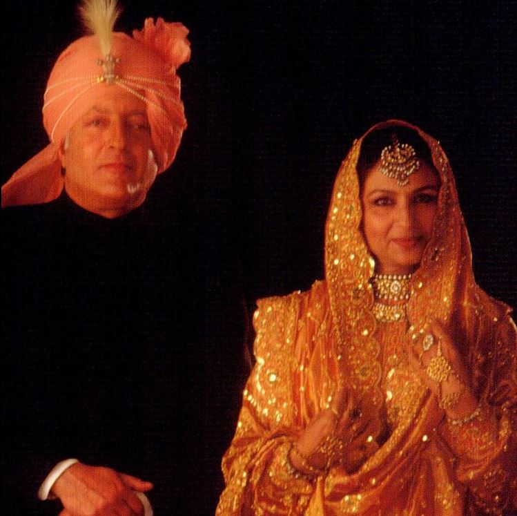 Sharmila Tagore and Mansoor Ali Khan Pataudi
