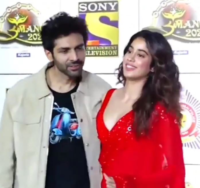 Kartik Aryan and Janhvi Kapoor