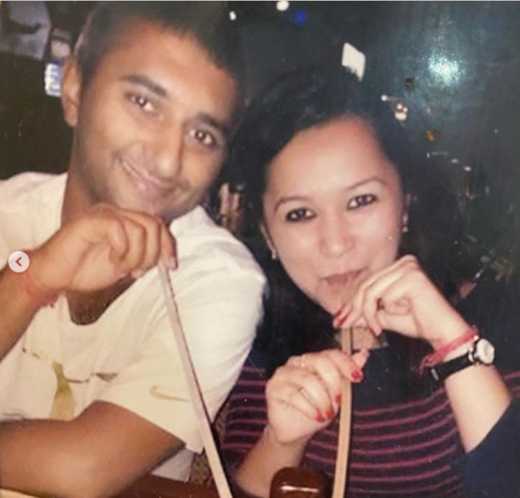 Mhena Kumari Singh's bhai and bhabhi