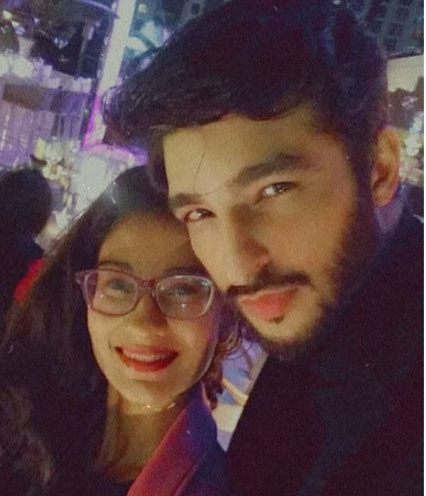 Renee and Rohman Shawl