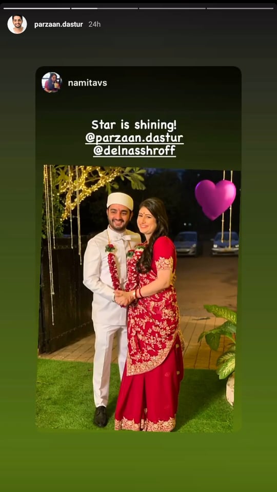 Parzaan Dastur and Delna Shroff