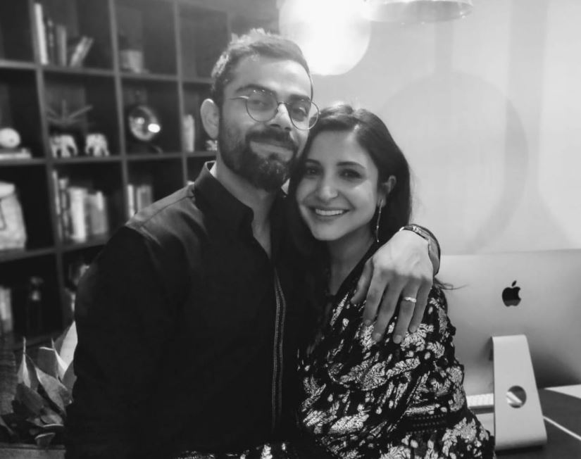 Virat Kohli and Anushka Sharma