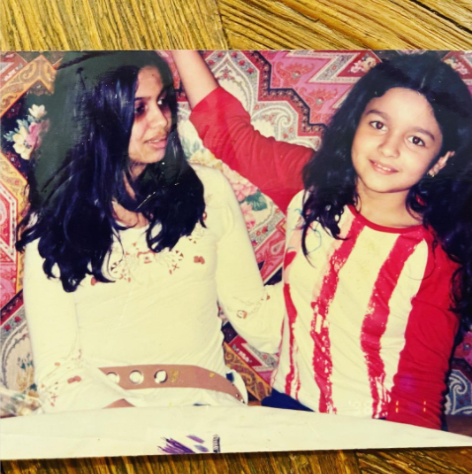 Alia Bhatt Shaheen Bhatt Childhood