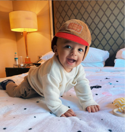 Natasa Stankovic Son Agastya