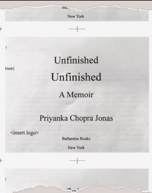 Priyanka Chopra book
