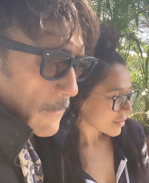 Jackie Shroff and his daughter Krishna