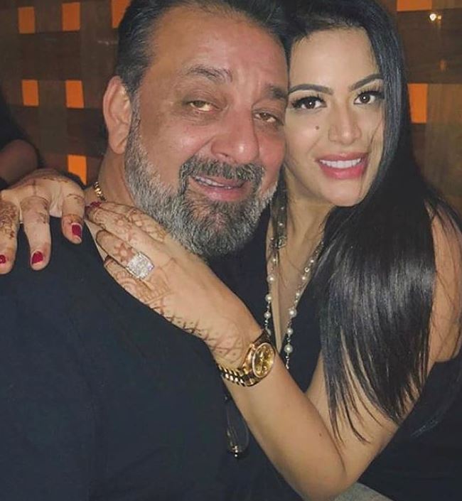 Trishala Dutt and Sanjay Dutt