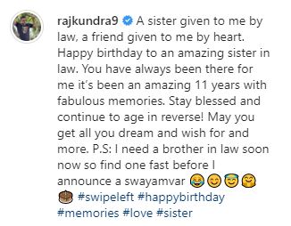 Shilpa Shetty Kundra  Raj Kundra  swayamvar Sister Shamita Shetty Birthday