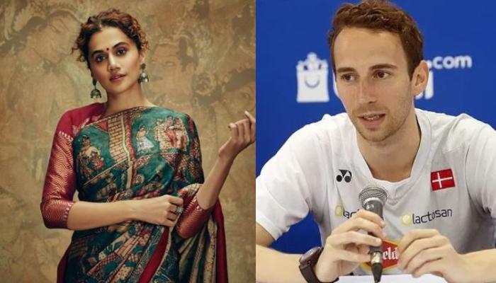 Taapsee Pannu and Mathias Boe