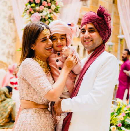 Rangoli Chandel Family