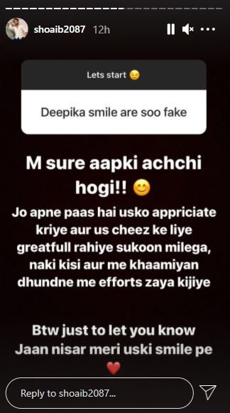 Shoaib Ibrahim Reply Troll Wife Dipika Kakar Smile Fake Ask Me Anything 