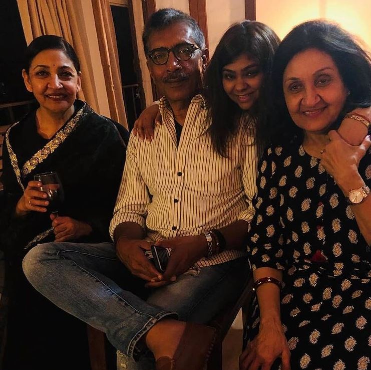 Deepti Naval and Prakash Jha