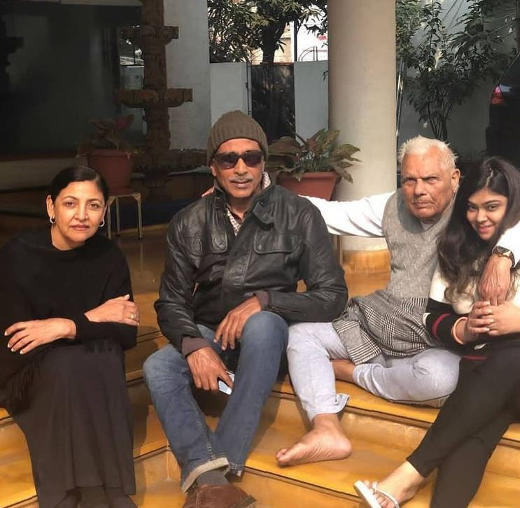 Deepti Naval and Prakash Jha