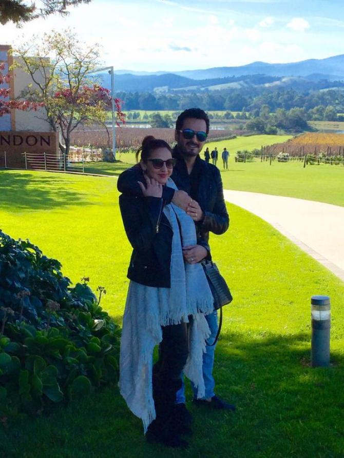 Esha Deol and Bharat Takhtani