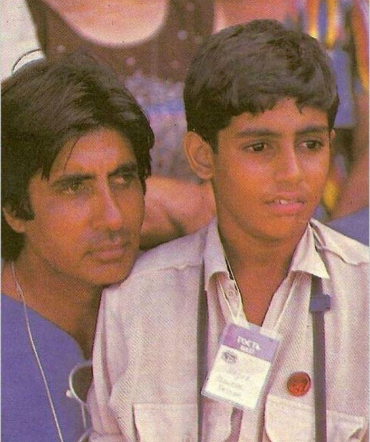 Amitabh Bachchan and Abhishek Bachchan