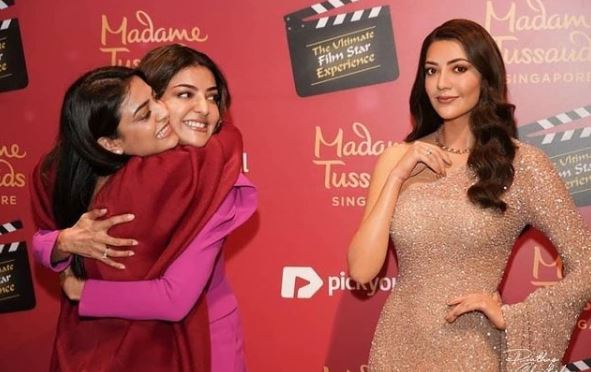 Kajal Aggarwal Hails Hubby, Gautam Kitchlu For Having Eyes On Her Despite Actress' Clone Beside Him