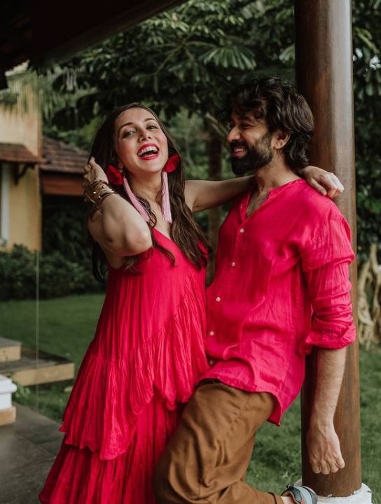 Nakuul Mehta and Jankee Parekh Mehta