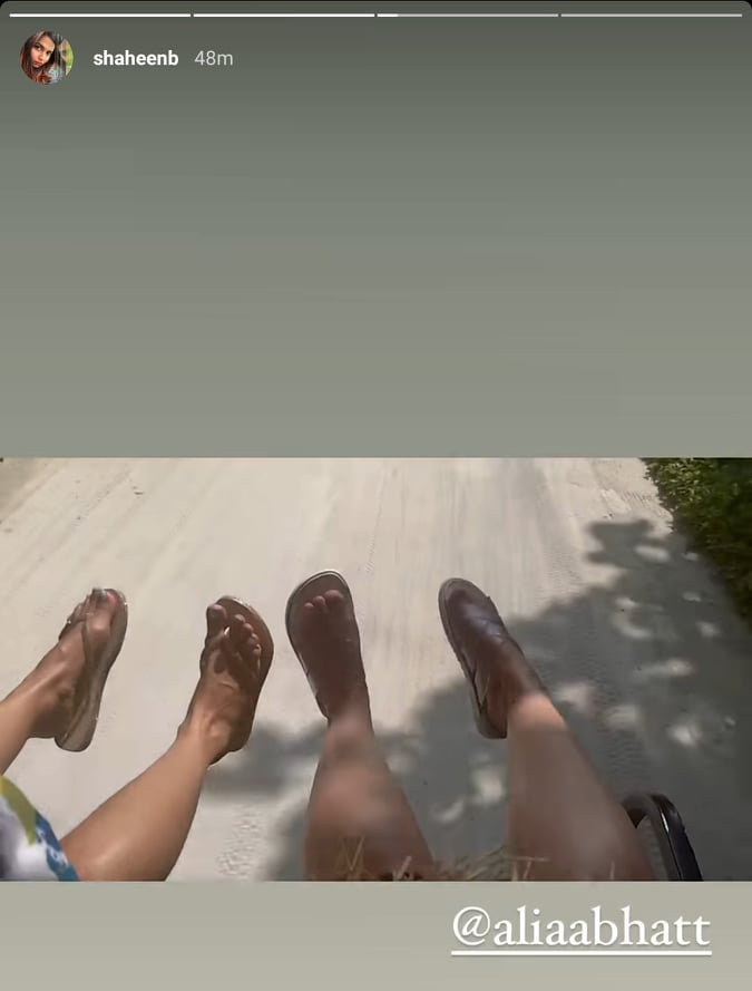 Alia Bhatt and Shaheen Bhatt