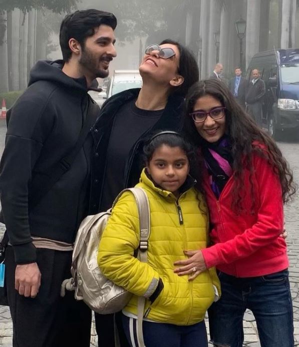 Sushmita Sen and Rohman Shawl