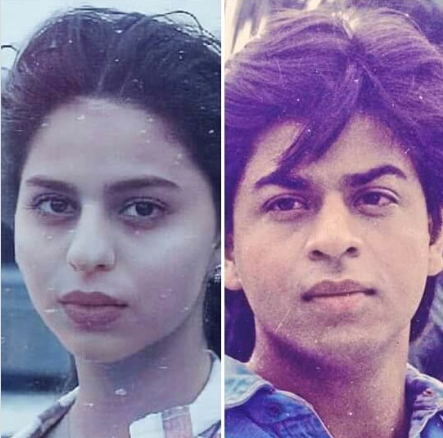 Shah Rukh Khan And Suhana Khan