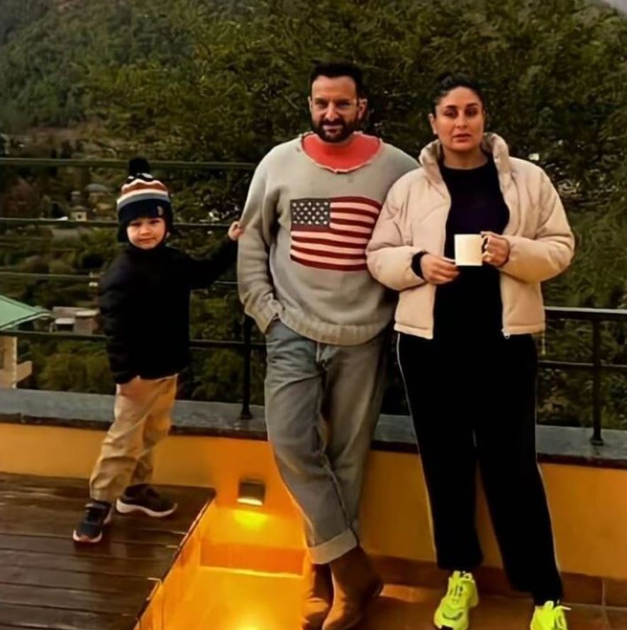 Kareena Kapoor Khan with family
