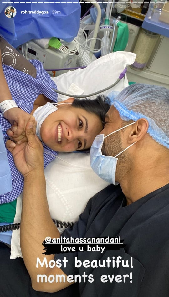 Anita Hassanandani and Rohit Reddy