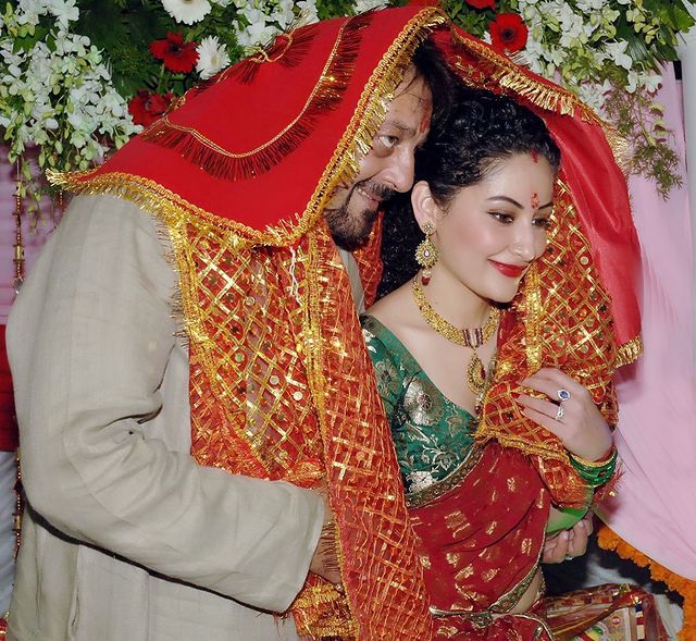 Sanjay Dutt and Maanayata Dutt