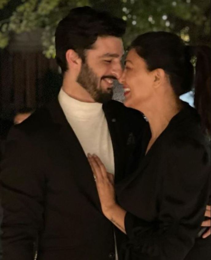 Sushmita Sen and Rohman Shawl