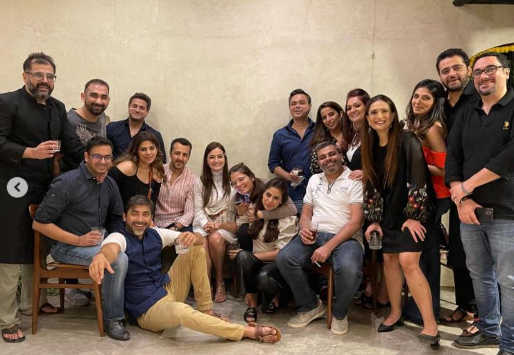 Dia Mirza pre wedding bash