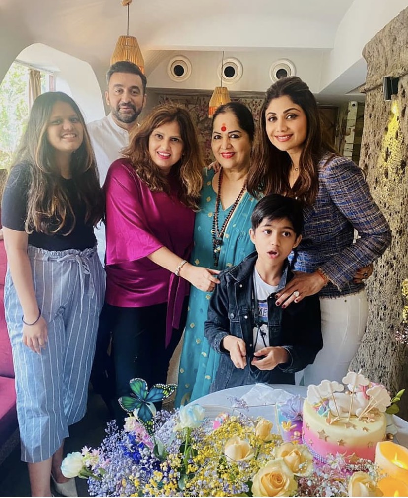 Samisha Shetty Kundra First Birthday