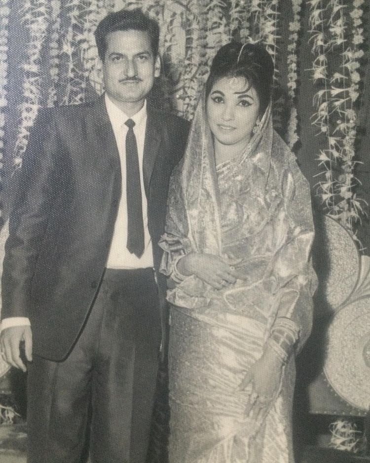 Ravi Tandon and Veena Tandon