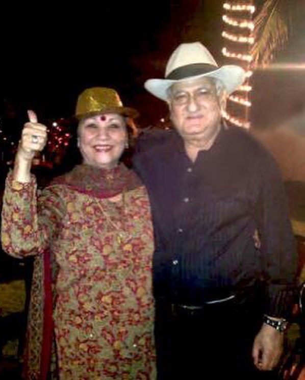 Ravi Tandon and Veena Tandon