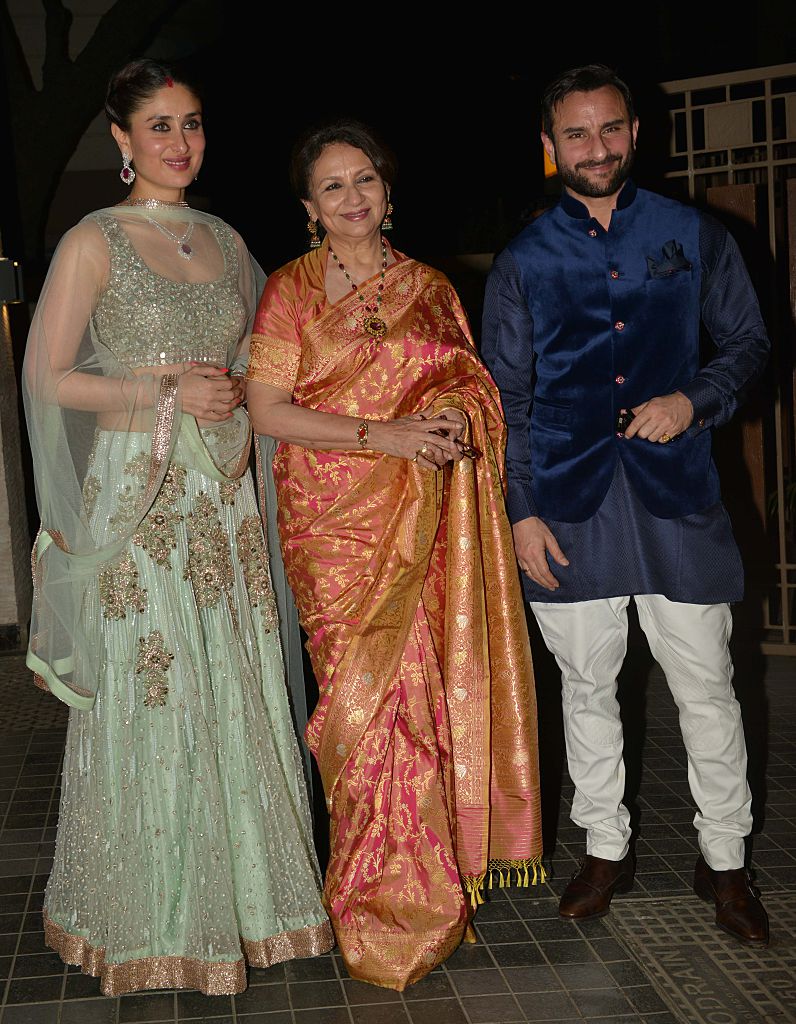 Sharmila Tagore, Saif Ali Khan et Kareena Kapoor Khan