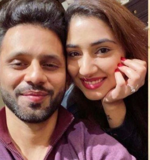 Rahul Vaidya and Disha Parmar