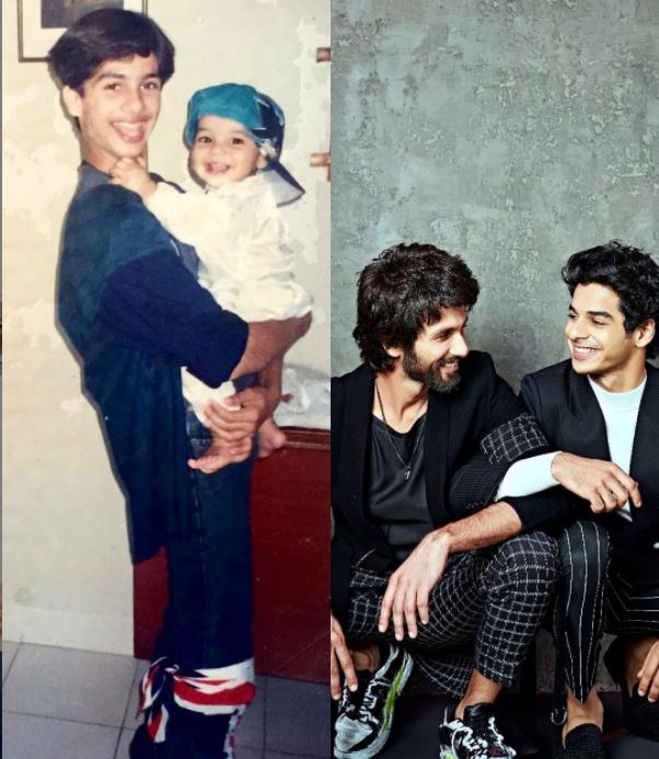 Shahid Kapoor and Ishaan Khatter