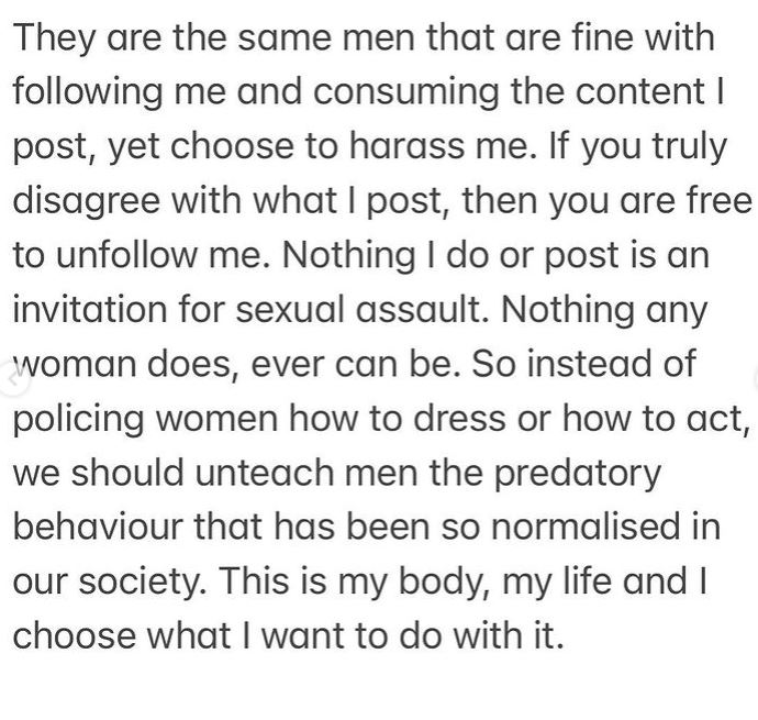 Aaliyah Kashyap's statement