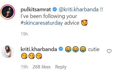 Pulkit Samrat and Kriti Kharbanda