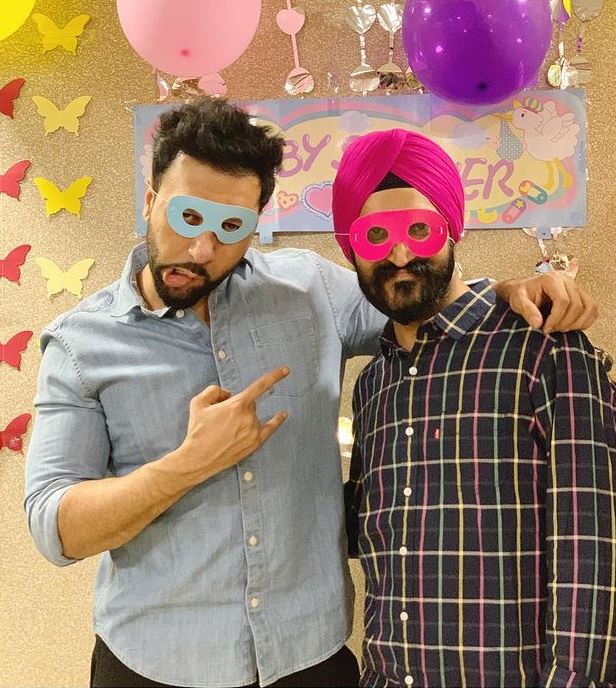 Harshdeep Kaur's baby shower ceremony