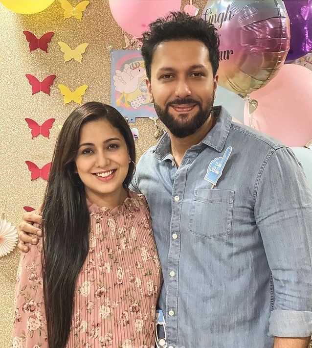 Harshdeep Kaur's baby shower ceremony