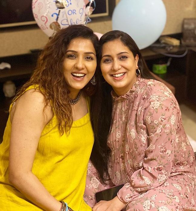 Harshdeep Kaur's baby shower ceremony