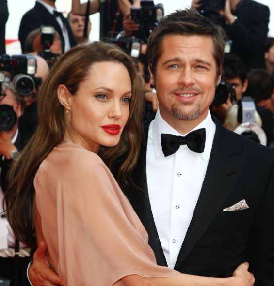 Angelina Jolie and Brad Pitt