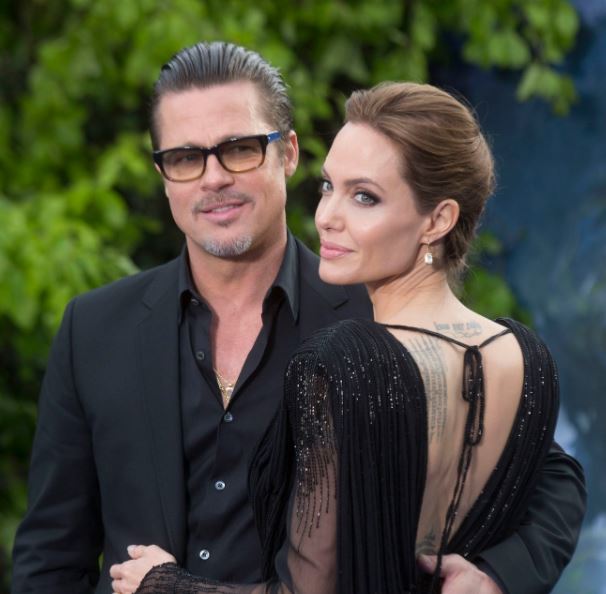 Angelina Jolie and Brad Pitt