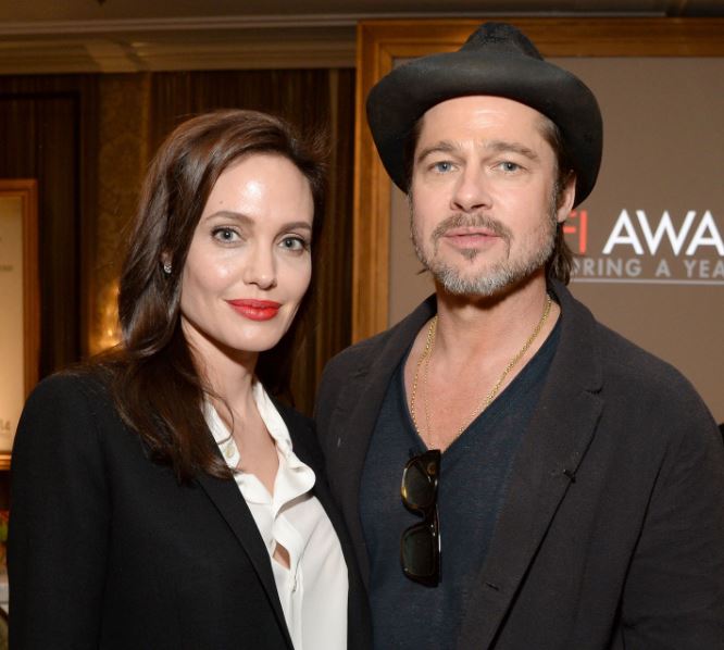 Angelina Jolie and Brad Pitt